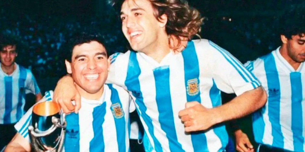 El día que Argentina y Maradona jugaron contra el campeón de la EURO