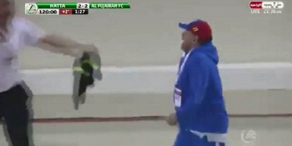 Al Fujairah ganó sobre la hora y Maradona repitió el festejo contra Perú en suelo árabe