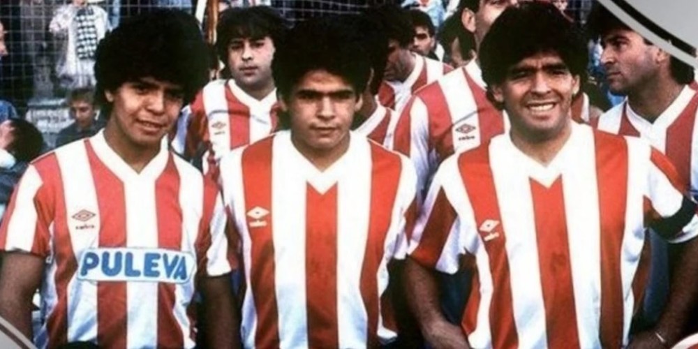 El d&iacute;a que Diego Maradona jug&oacute; con la camiseta del Granada