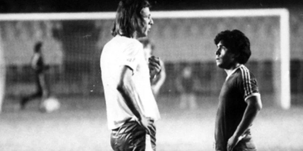 En el día del Director Técnico, Maradona saludó a todos los que tuvo y eligió a su favorito