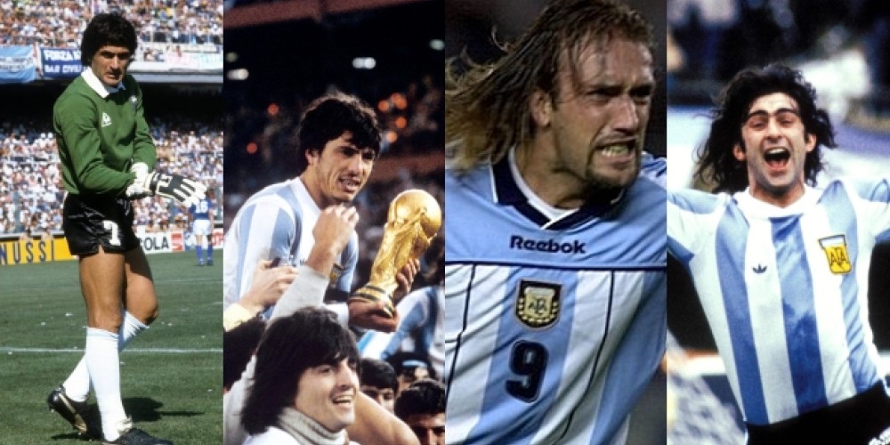El once ideal de Maradona de la Selecci&oacute;n argentina de todos los tiempos