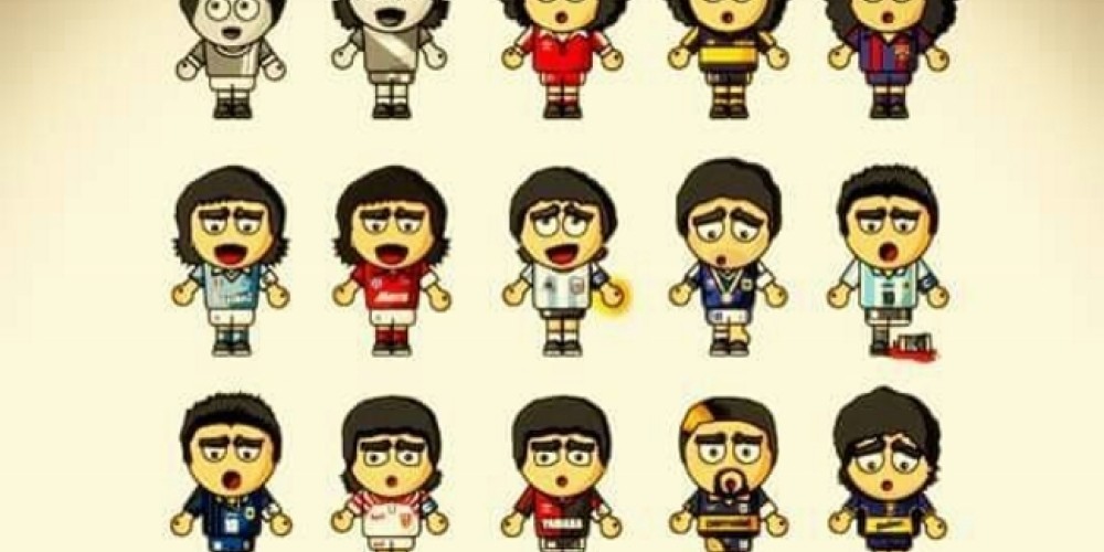 La distintas etapas de la vida de Maradona seg&uacute;n South Park