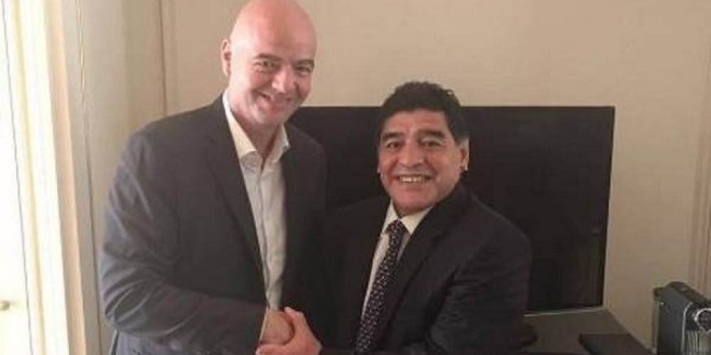 &iquest;Cu&aacute;l ser&aacute; el rol de Maradona en la AFA?