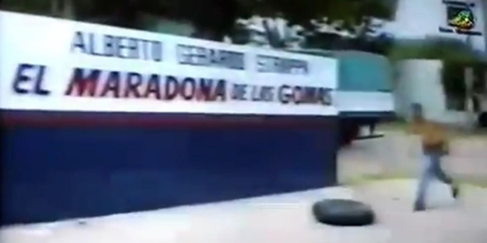 El video del &lsquo;Maradona de las gomas&rsquo; que se convirti&oacute; en viral