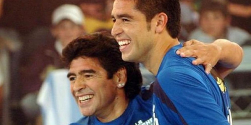 Maradona y Riquelme estar&aacute;n en el PES2017