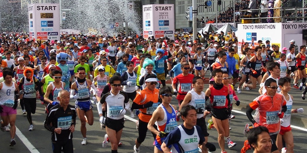 La maratón de Tokio pasará de 38 mil a 200 corredores por el coronavirus