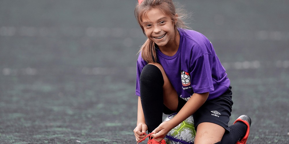 Una marca apuesta al f&uacute;tbol femenino y firma contrato con una chica de 10 a&ntilde;os