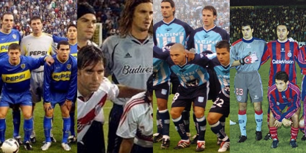 Con algunas sorpresas, estas son las marcas campeonas del f&uacute;tbol argentino en la d&eacute;cada anterior (1997-2007)