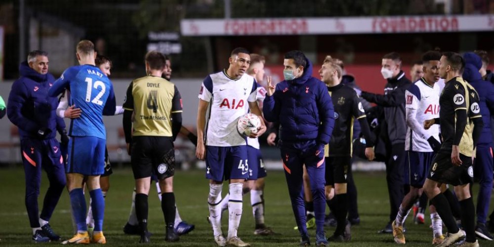 Marine AFC vs Tottenham; Una derrota histórica y una campaña de marketing que le permitirá afrontar gastos por 20 años