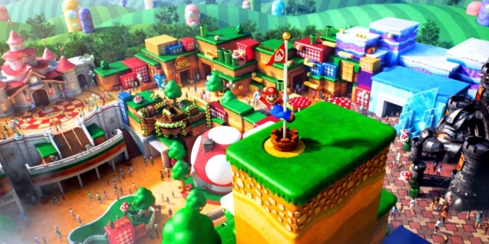 Detalles y novedades del parque tem&aacute;tico de Super Mario Bros 