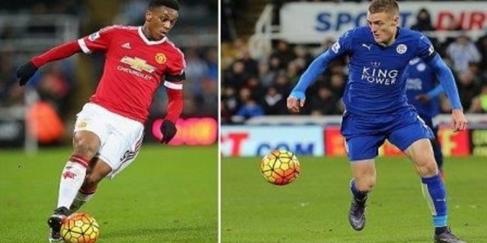 Martial y Vardy son los jugadores m&aacute;s veloces de la Premier League