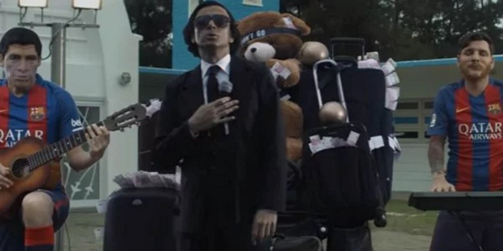 El imperdible video de Martín Bossi sobre la despedida de Neymar Jr.