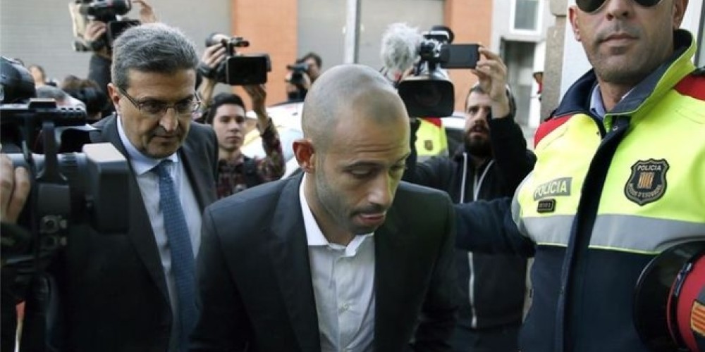 Javier Mascherano admitió un fraude fiscal de 1.5 millones de euros