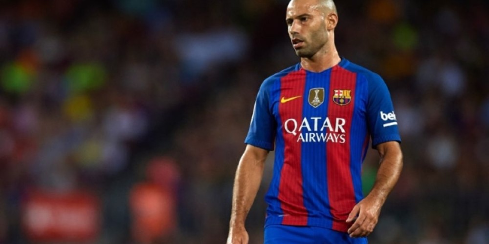 Mascherano es el jugador con más partidos en LaLiga sin goles