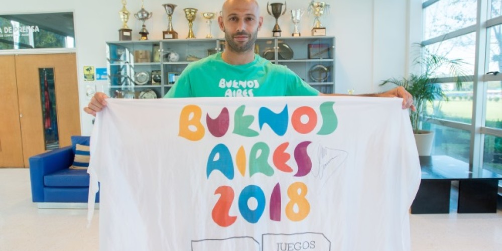 ¡Es oficial! Javier Mascherano, nuevo jugador del equipo de Buenos Aires 2018