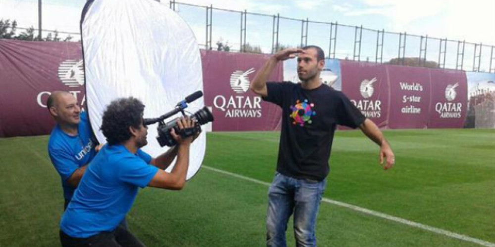 UNICEF, y una canci&oacute;n solidaria para el Mundial de Brasil 2014