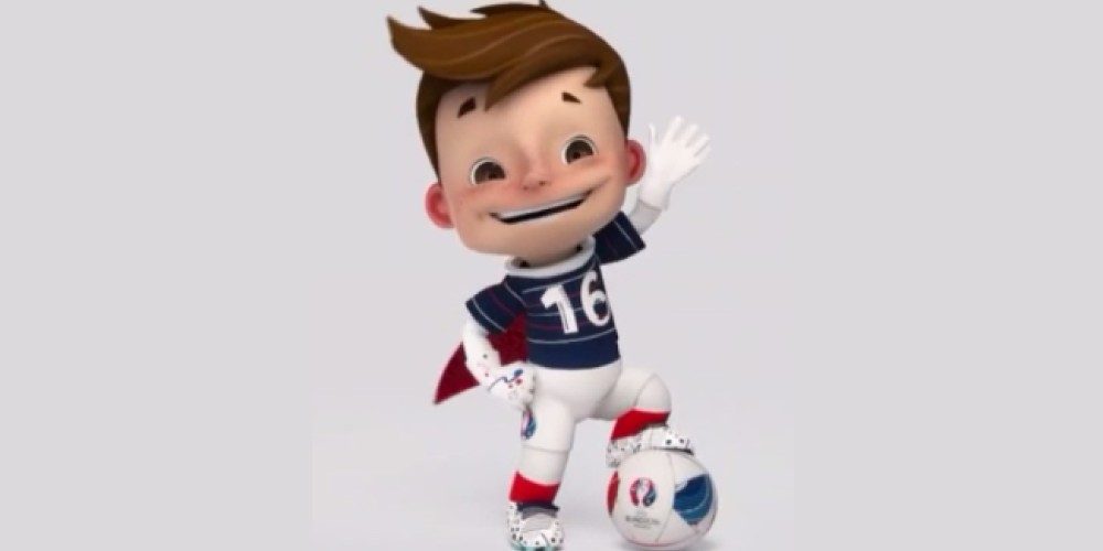 La EURO Francia 2016 tambi&eacute;n present&oacute; a su mascota