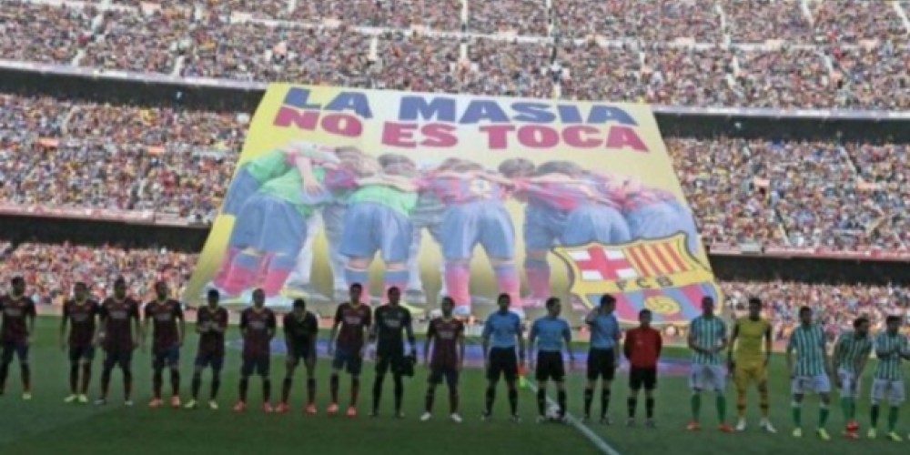 Los hinchas del Barcelona le respondieron a la FIFA: “La Masía no se toca”