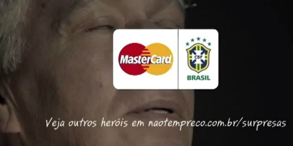 MasterCard rinde homenaje a los h&eacute;roes de la Selecci&oacute;n Brasile&ntilde;a 