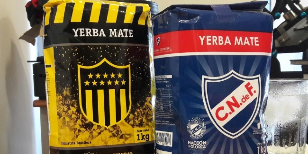 Peñarol y Nacional presentaron su versión de yerba mate