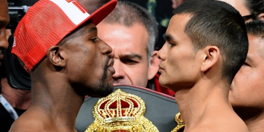 Mayweather busca el apoyo latino en su revancha ante el Chino Maidana