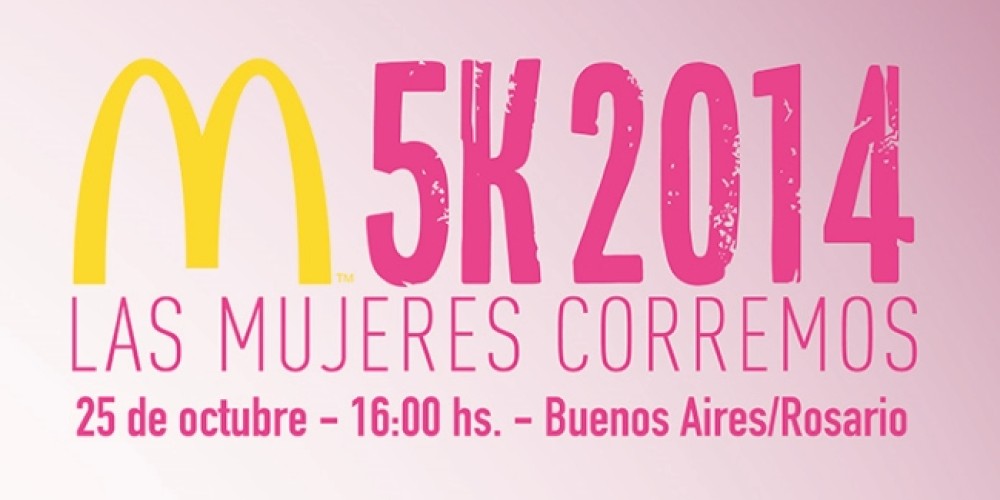 Se acerca la carrera de McDonald's M5K "Las Mujeres Corremos"