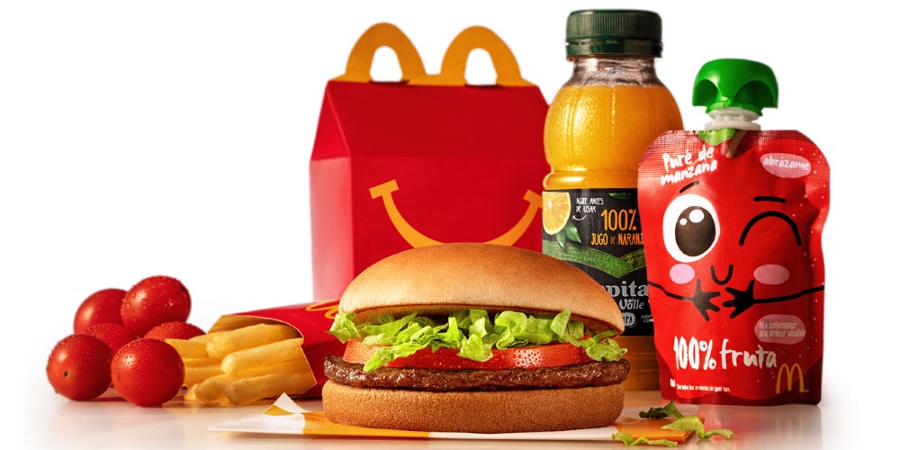 McDonald&rsquo;s lanza una Cajita Feliz m&aacute;s nutritiva