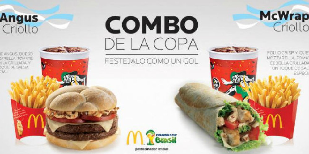 Mc Donald’s Argentina presentó el Combo de la Copa