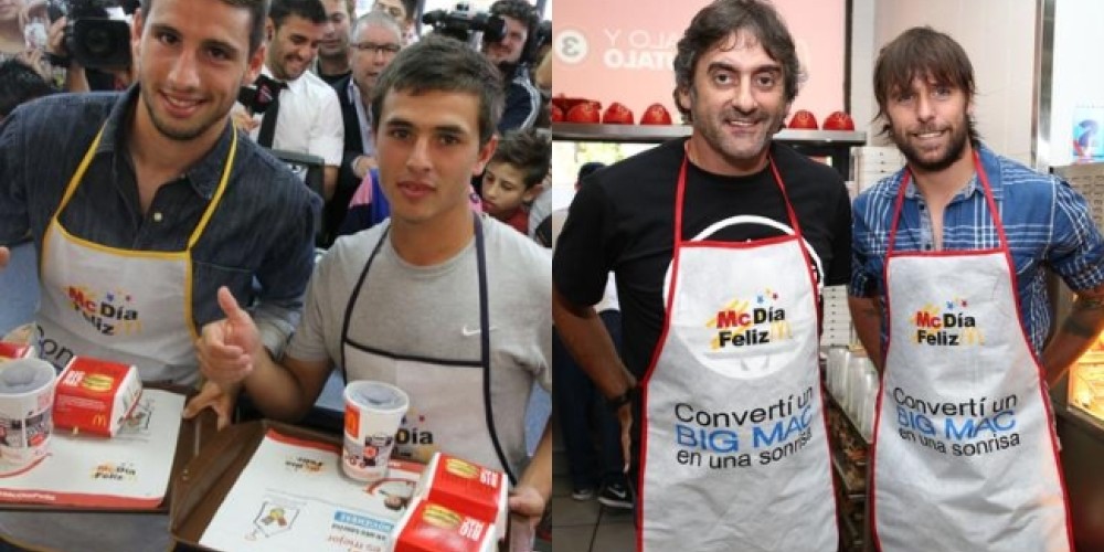 El f&uacute;tbol tambi&eacute;n dijo presente en el McD&iacute;a Fel&iacute;z