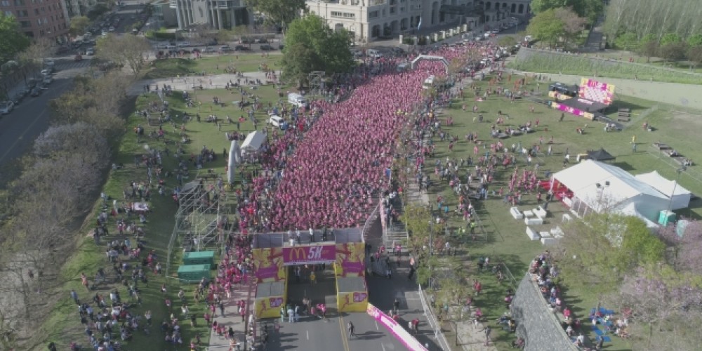 M&aacute;s de 7 mil mujeres participaron de la carrera M5K de McDonald&rsquo;s