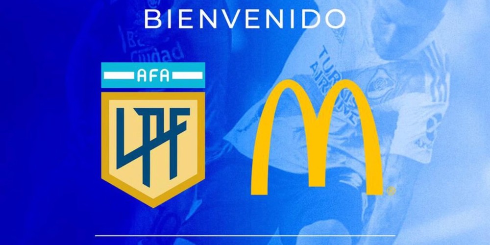 McDonald&#039;s se convirti&oacute; en nuevo sponsor de la Liga Profesional de F&uacute;tbol