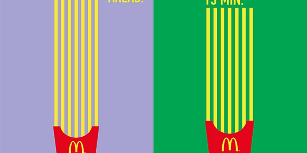 McDonald&rsquo;s usa sus ic&oacute;nicas papas fritas para crear un mapa de locales en Par&iacute;s