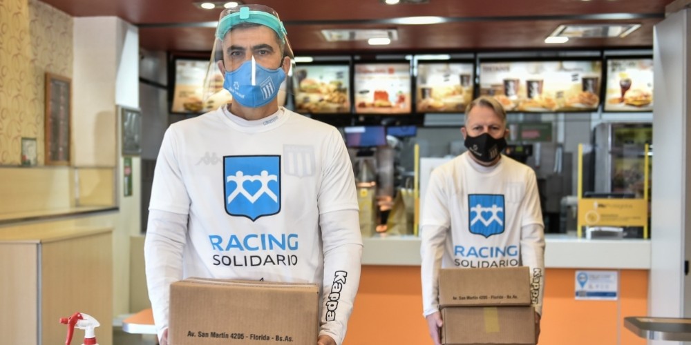 McDonald’s dona más de 19 kilos de alimentos para colaborar con las acciones solidarias de clubes de fútbol