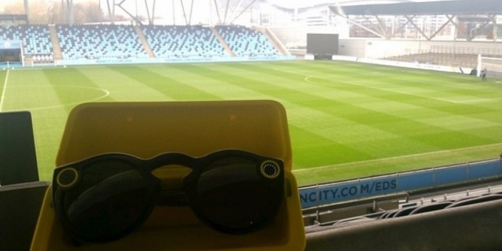Manchester City estrena sus lentes de realidad virtual directamente conectados con Snapchat