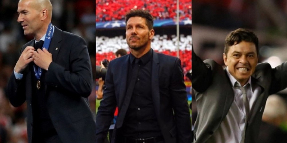 Simeone, Gallardo y Holan entre los mejores 10 entrenadores del mundo 