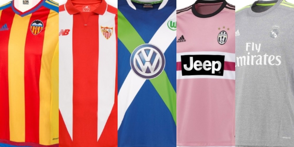Las mejores camisetas de la Champions League