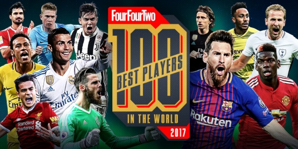 Los 100 mejores futbolistas del mundo seg&uacute;n la Revista FourFourTwo