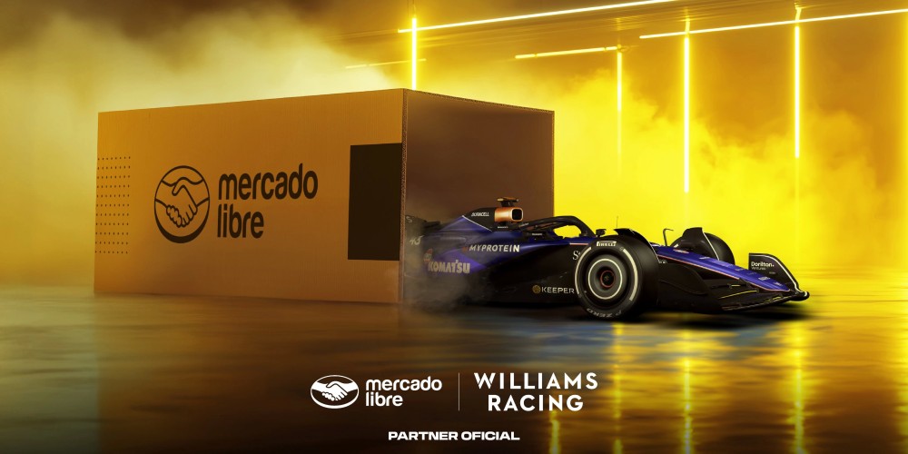 Mercado Libre es el nuevo partner oficial de Williams y Colapinto en la Fórmula 1