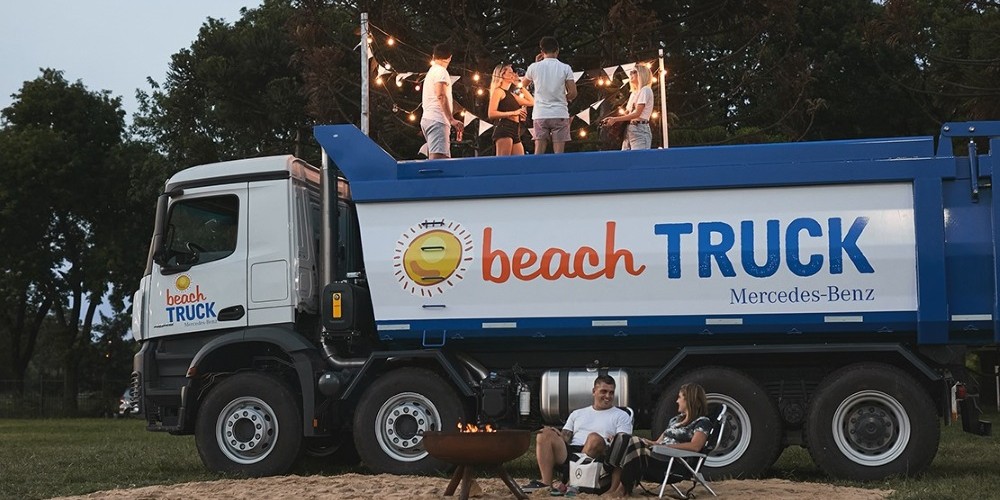 El &ldquo;Beach Truck&rdquo; de Mercedes-Benz