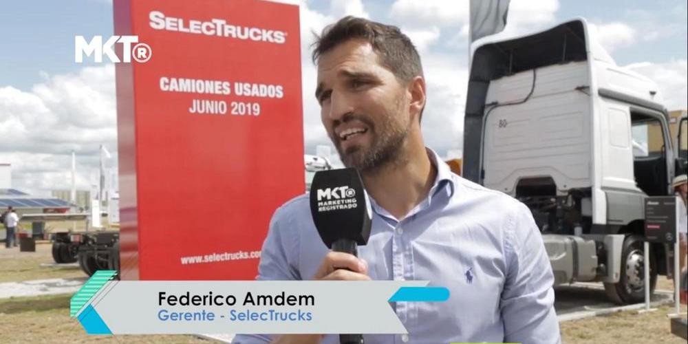 Federico Amdem, Mercedes-Benz: &ldquo;Selec Trucks va a ser la nueva unidad de negocios en Argentina dedicada a la compra y venta de camiones usados&rdquo;