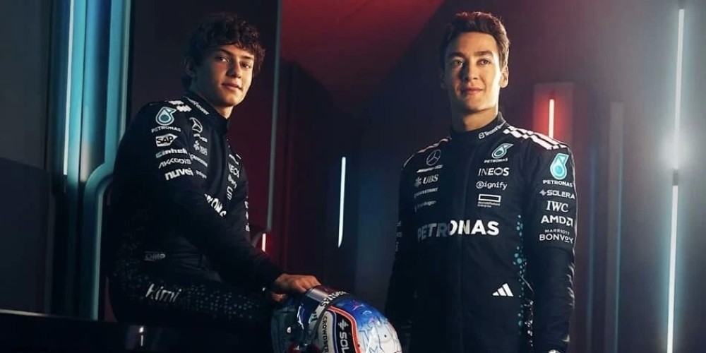 Mercedes confirma oficialmente a Russell y Antonelli para 2026
