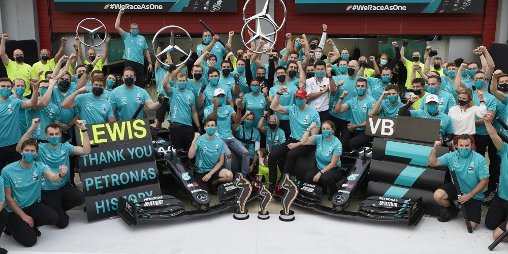 Imbatible: Mercedes-Benz estableció un nuevo récord en la Fórmula 1