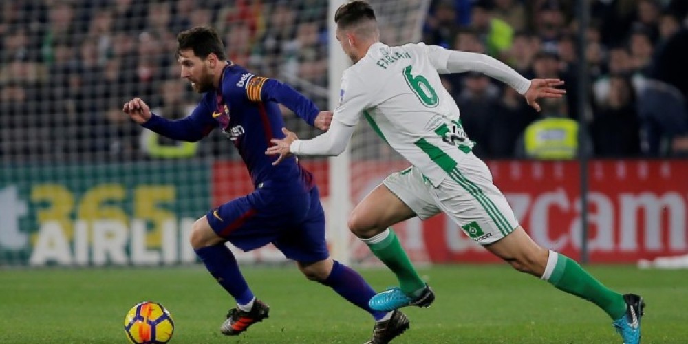 Messi sali&oacute; jugando desde su &aacute;rea con tal solvencia que la jugada se viraliz&oacute;