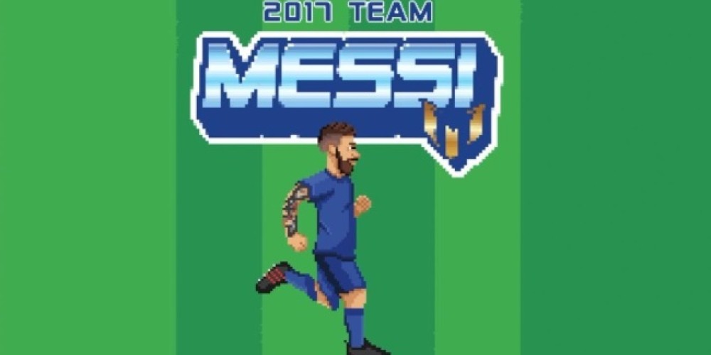 El &ldquo;videojuego&rdquo; noventero que resume el 2017 de Messi y es furor en las redes
