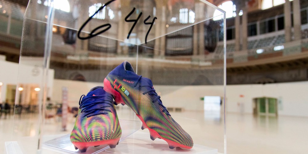 El otro r&eacute;cord que consigui&oacute; Messi en la subasta solidaria de sus botines