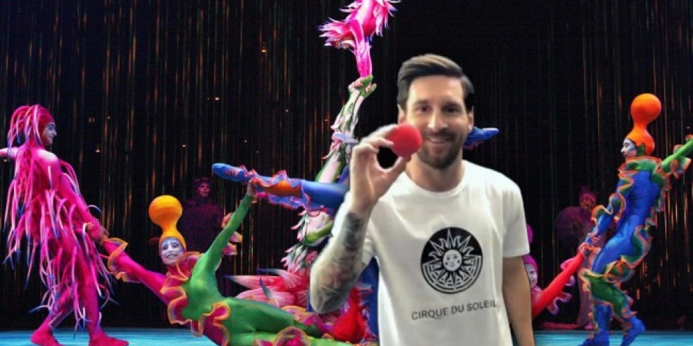 Messi se une al Cirque du Soleil para la creaci&oacute;n de su propio show 