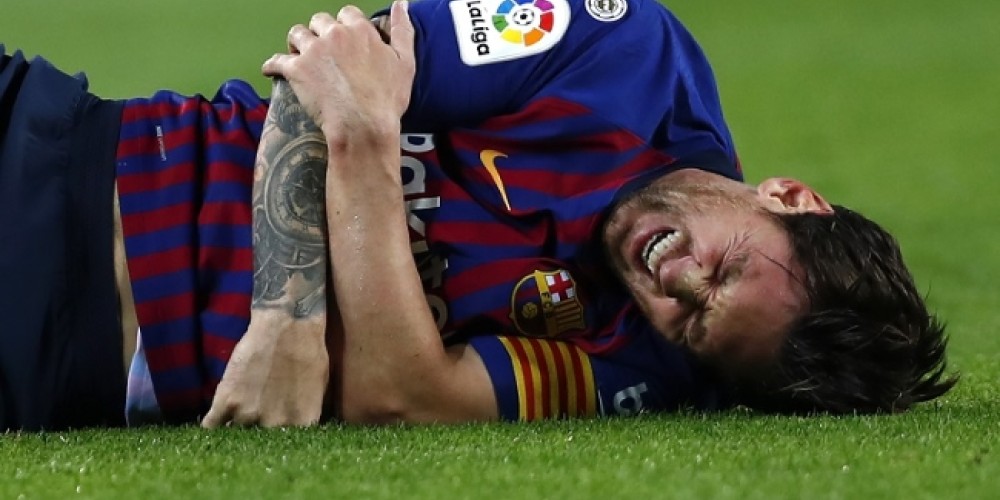 La histórica marca que perderá Messi tras su fractura frente al Sevilla
