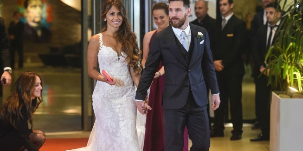 La solidaria donaci&oacute;n de Messi con los alimentos que sobraron de su casamiento