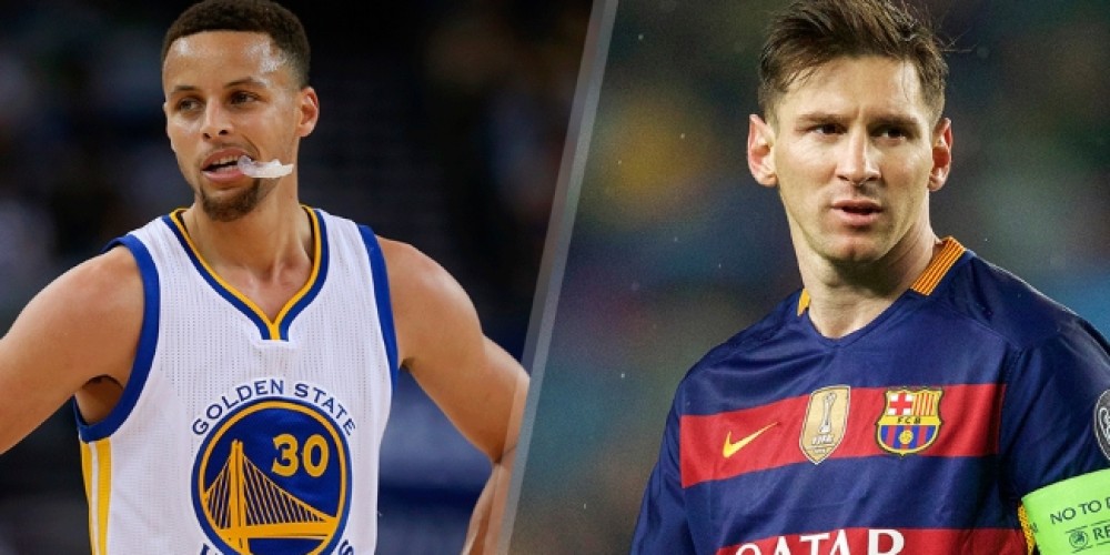 Messi le mand&oacute; su camiseta a Curry tras cumplir su desaf&iacute;o
