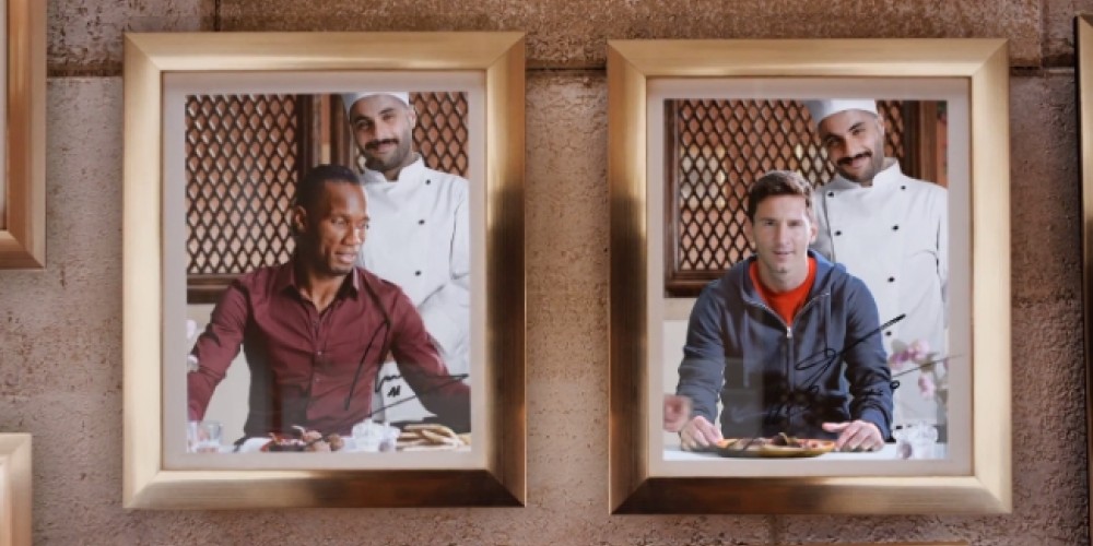 Messi persigue a Drogba en el spot de Turkish Airlines